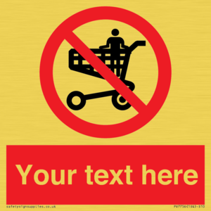 Custom prohibition no standing in trolley